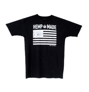 Hemp Made Flag T-Shirt